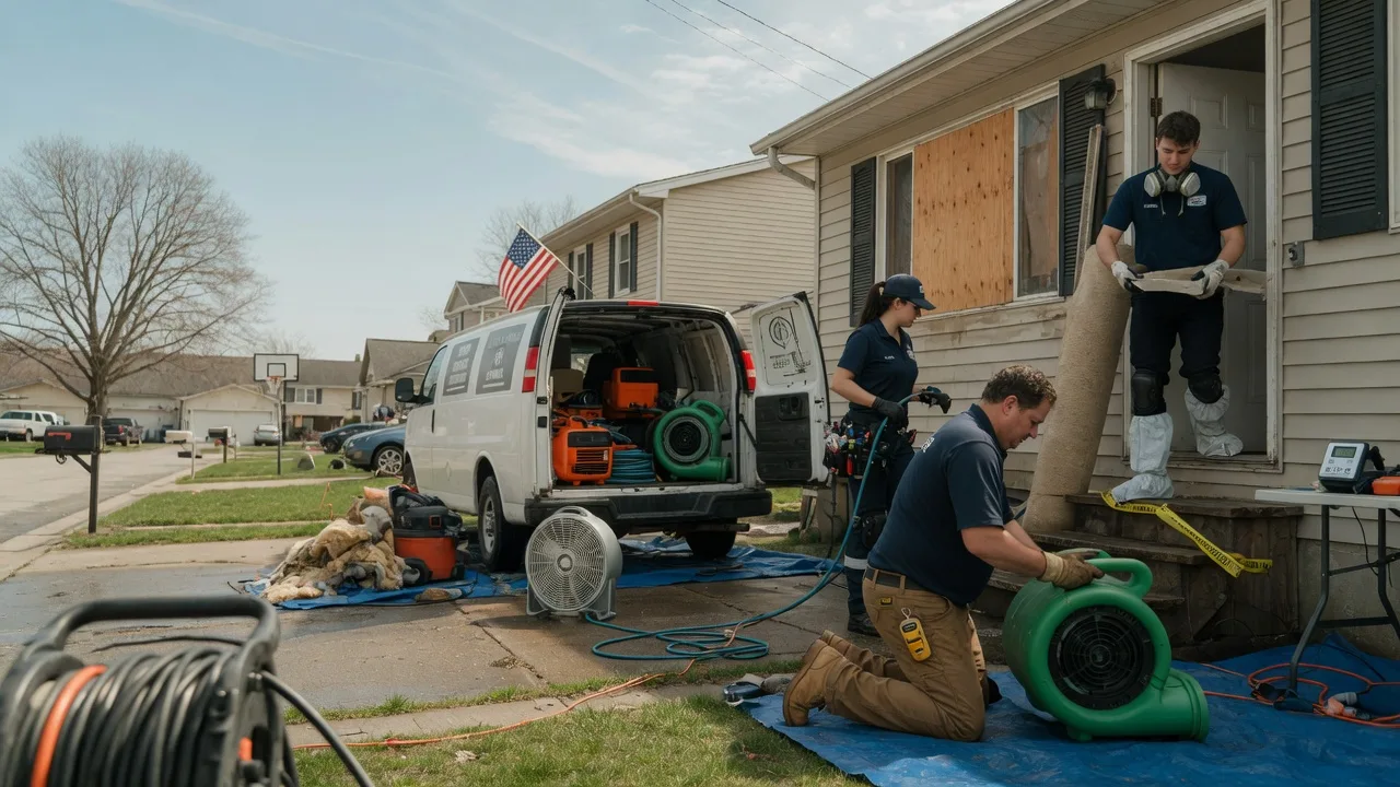 Water Damage Restoration in Houtzdale, PA near me